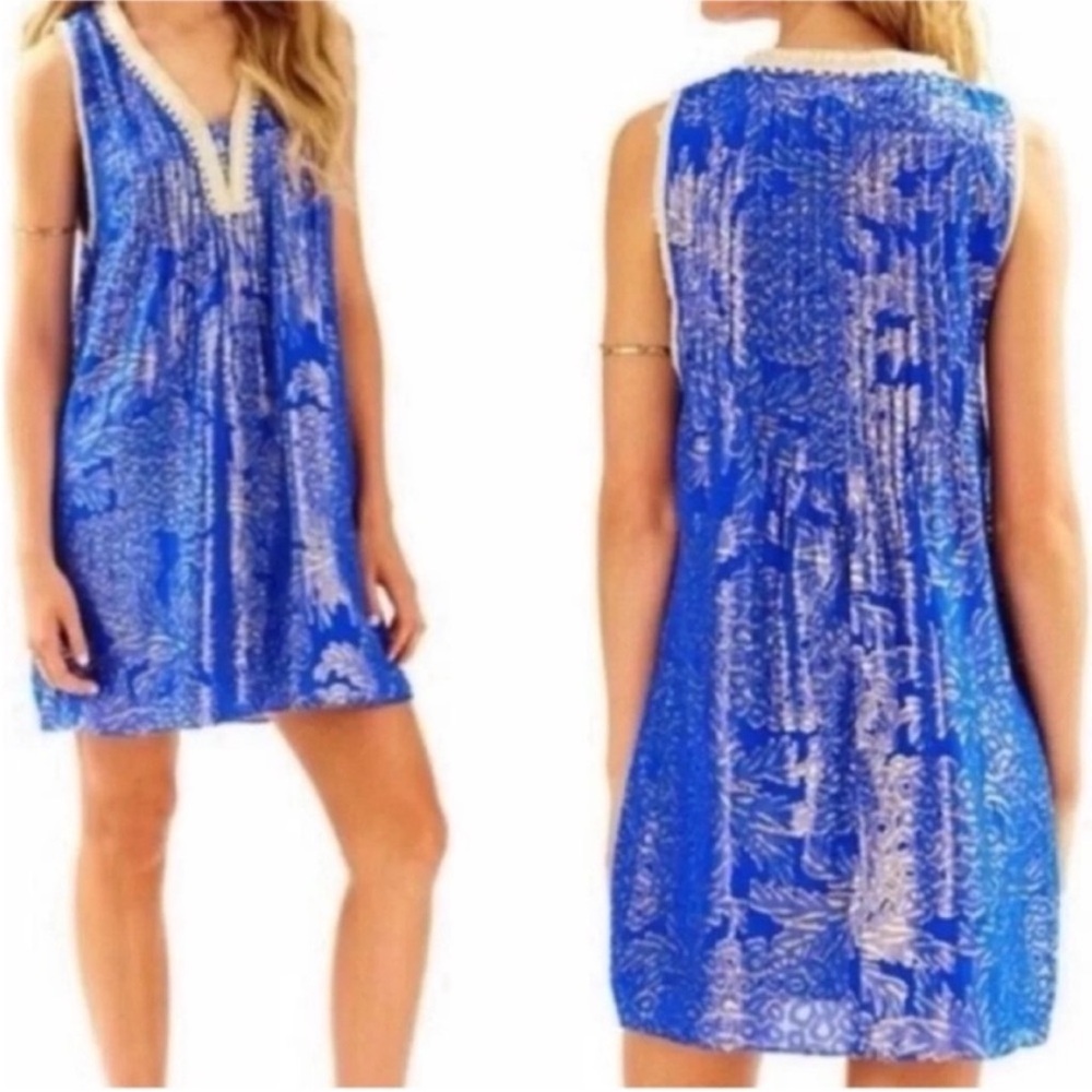 NWOT Lilly Pulitzer Tanner Silk Dress Size Small $248